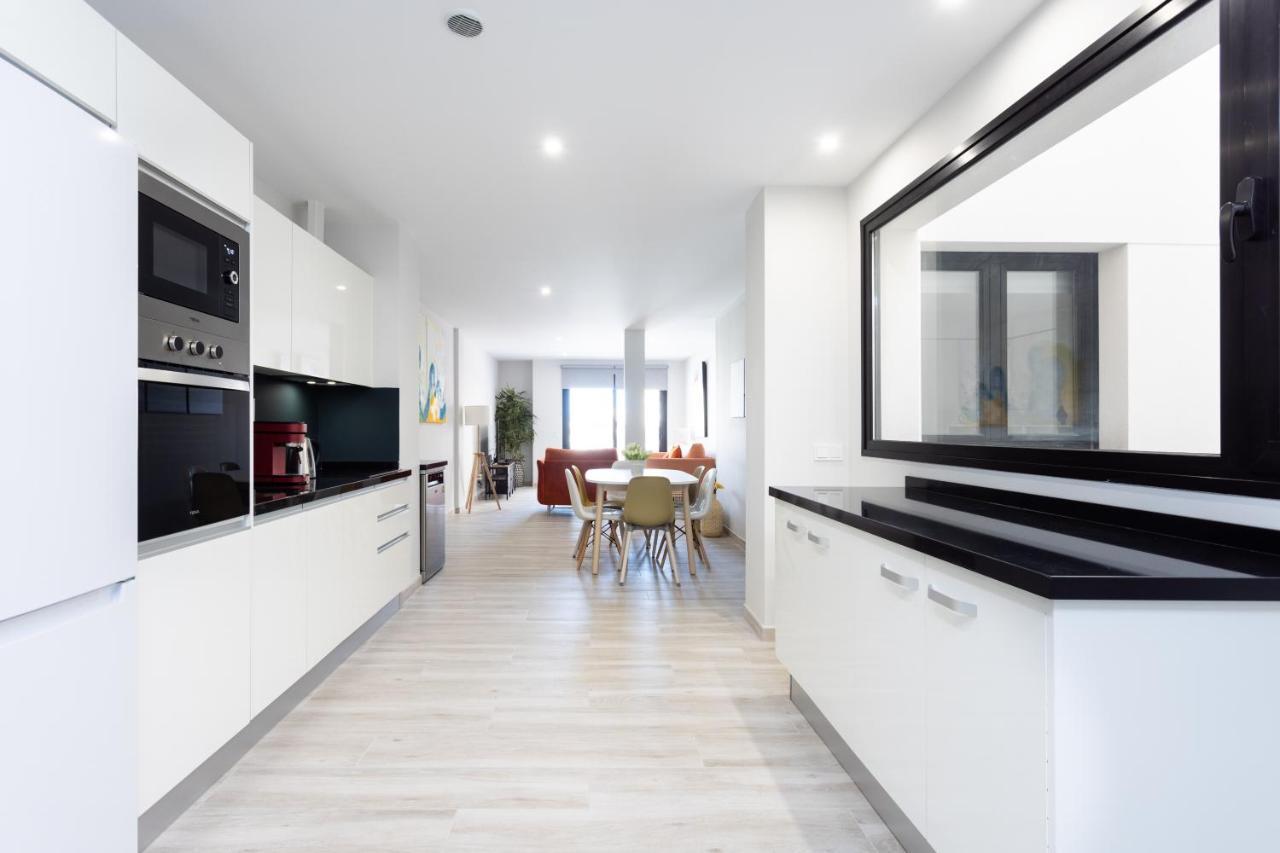 New 140M2 Loft-Style Flat At Town Heart, 3 Beaches Close Casa Leon El Médano Eksteriør bilde