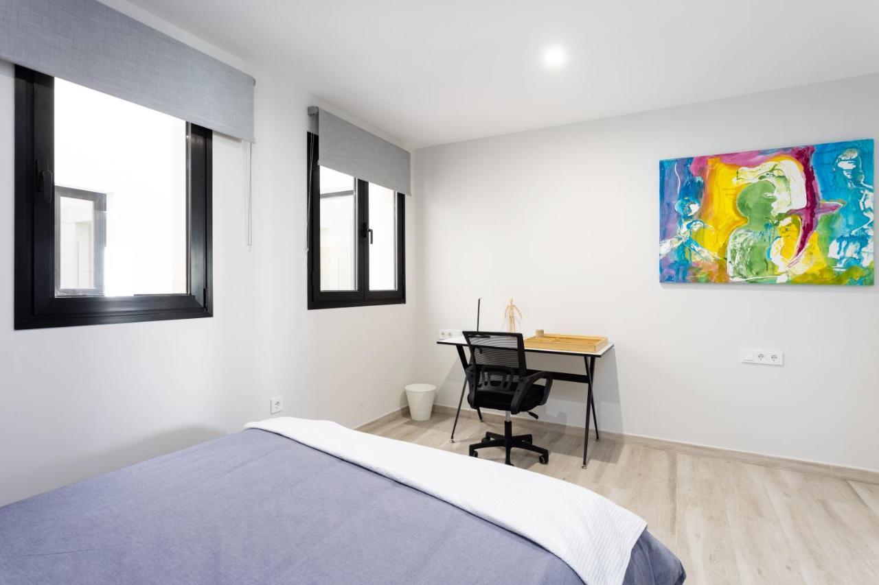 New 140M2 Loft-Style Flat At Town Heart, 3 Beaches Close Casa Leon El Médano Eksteriør bilde